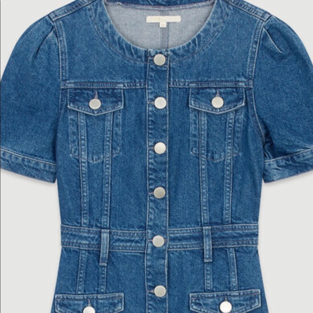 Denim dress Maje